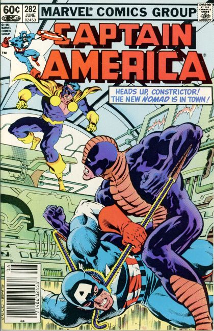 Captain America, Vol. 1 #282B Newsstand Edition
