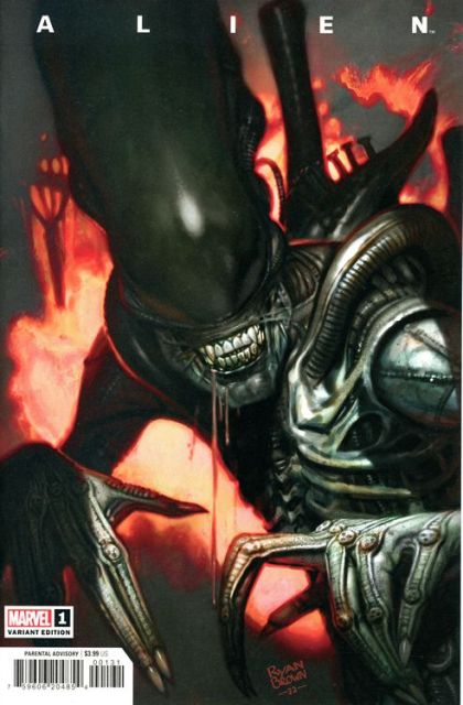Alien, Vol. 2 (Marvel Comics) #1C Ryan Brown Variant