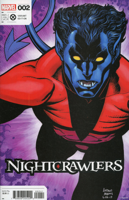 Nightcrawlers #2D Incentive Arthur Adams Variant Cover