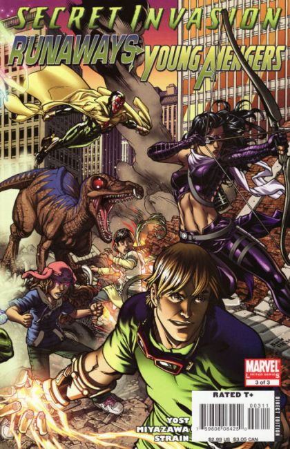 Secret Invasion: Runaways / Young Avengers #3 Michael Ryan Regular