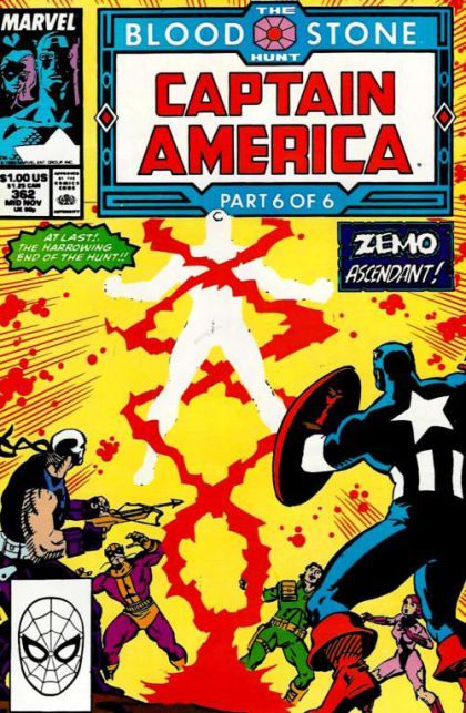 Captain America, Vol. 1 #362A Direct Edition