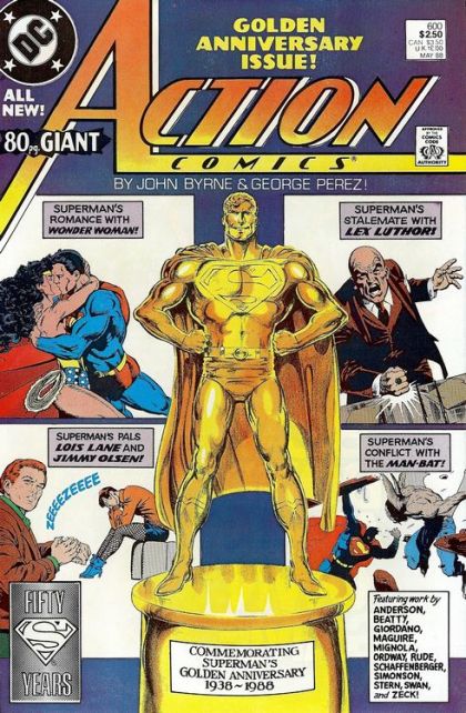 Action Comics, Vol. 1 #600A Direct Edition