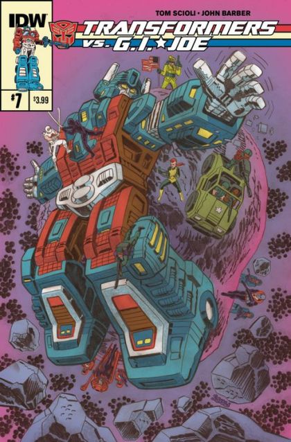Transformers Vs. G.I. Joe #7A Regular Cover