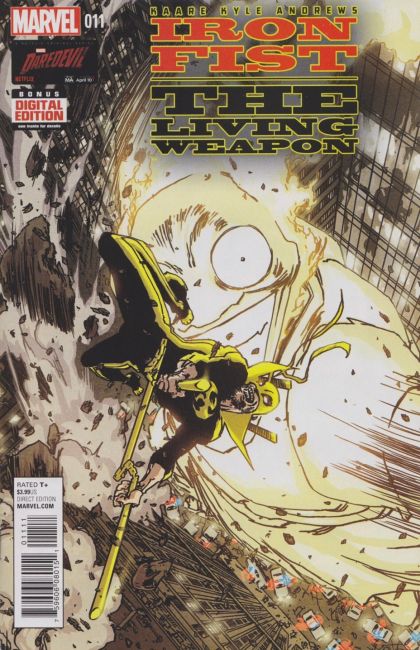 Iron Fist: The Living Weapon #11 Kaare Andrews Regular
