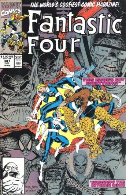 Fantastic Four, Vol. 1 #347A Direct Edition