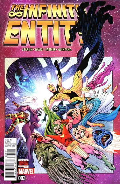 The Infinity Entity #3A Alan Davis Regular Cover