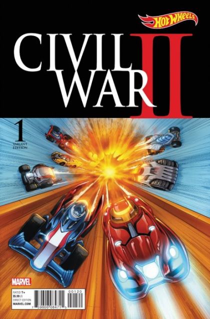 Civil War II #1N Manuel Garcia Hot Wheels Variant