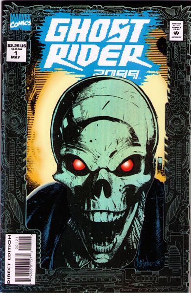 Ghost Rider 2099, Vol. 1 #1B Foil Cover