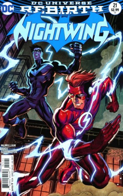Nightwing, Vol. 4 #21B Casey Jones Variant Cover