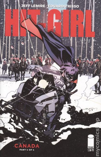 Hit-Girl, Vol. 2 #8C Variant John Paul Leon Cover