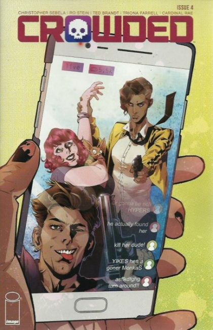Crowded #4B Claire Roe Variant Cover