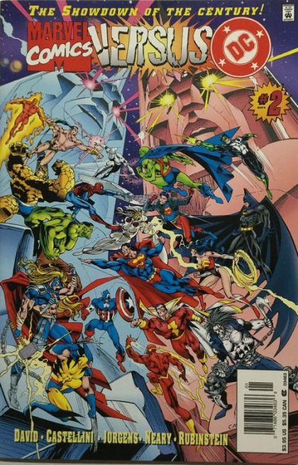 DC Versus Marvel / Marvel Versus DC #2B Newsstand Edition