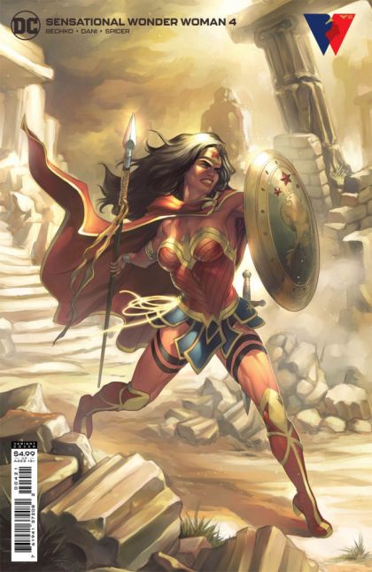 Sensational Wonder Woman #4B Meghan Hetrick Card Stock Cover