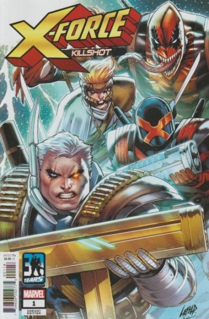 X-Force: Killshot Anniversary Special #1L Variant Rob Liefeld Cover