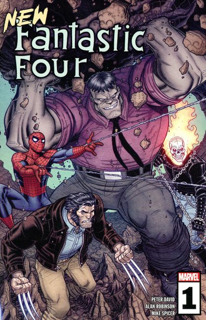 New Fantastic Four #1A Regular Nick Bradshaw Cover