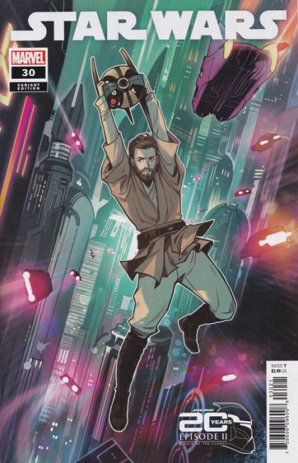 Star Wars, Vol. 3 (Marvel) #30B Caspar Wijngaard Attack Of The Clones 20th Anniversary Variant