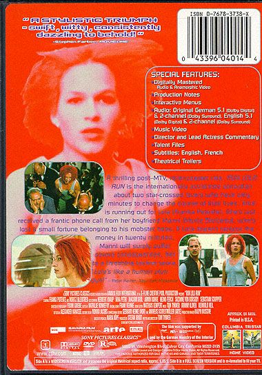 Run Lola Run (1998) - DVD