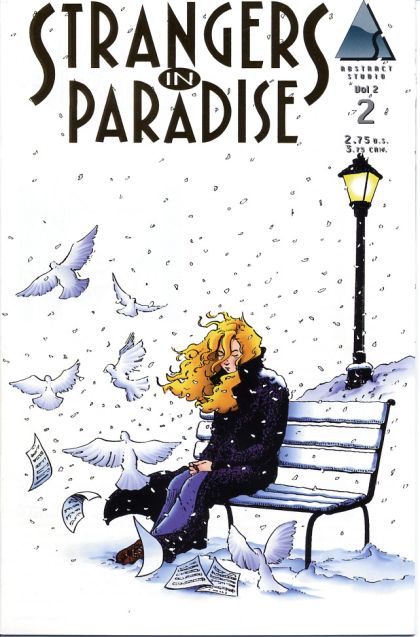 Strangers in Paradise, Vol. 2 #2C Gold Logo Reprint
