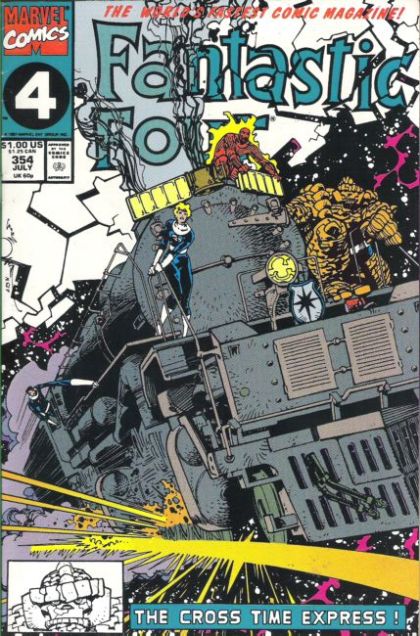 Fantastic Four, Vol. 1 #354A Direct Edition