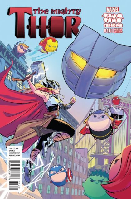 The Mighty Thor, Vol. 2 #10B Natacha Bustos Marvel Tsum Tsum Takeover Variant