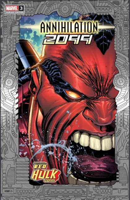 Annihilation 2099 #3B Ken Lashley 2099 Frame Variant