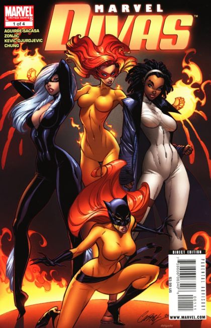Marvel Divas #1A J. Scott Campbell Regular Cover