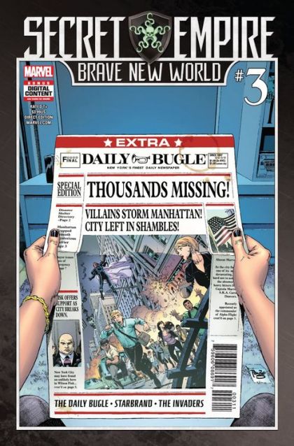 Secret Empire: Brave New World #3 Paulo Siqueira Regular