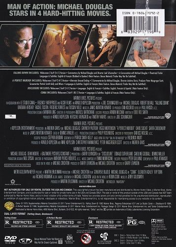 4 Film favorites Favorites: Michael Douglas Collection - DVD