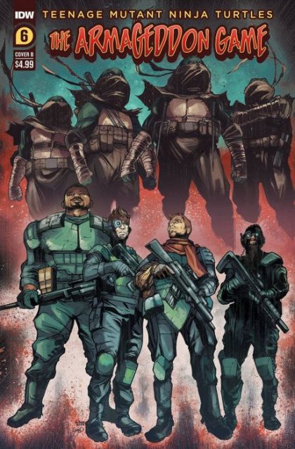 Teenage Mutant Ninja Turtles: The Armageddon Game #6B Alex Sanchez Variant