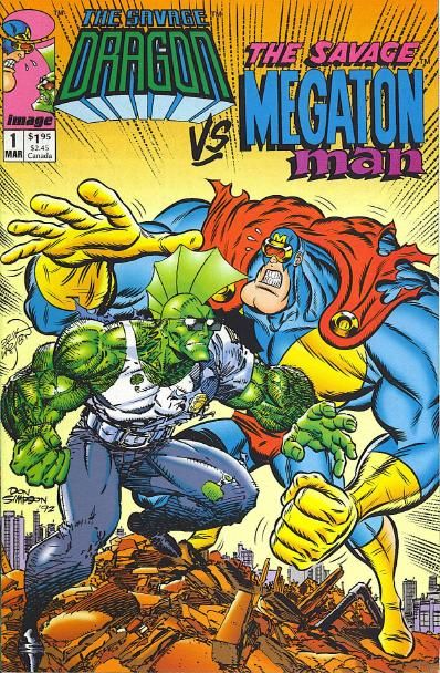 Savage Dragon vs. Savage Megaton Man #1A Direct Edition