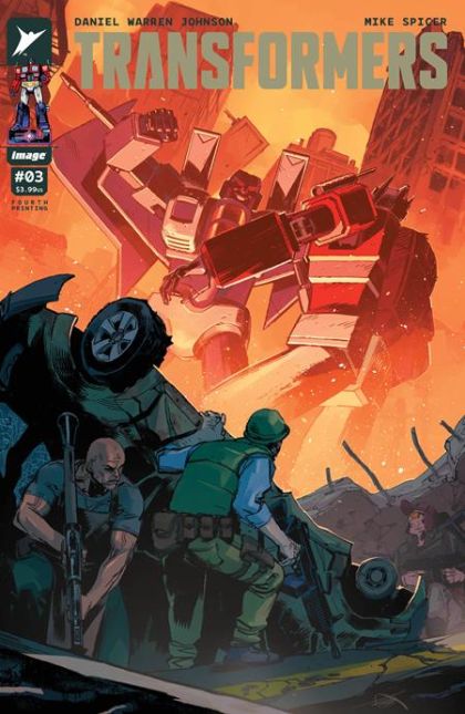 Transformers (Image) #3I 4th Printing Andrea Milana