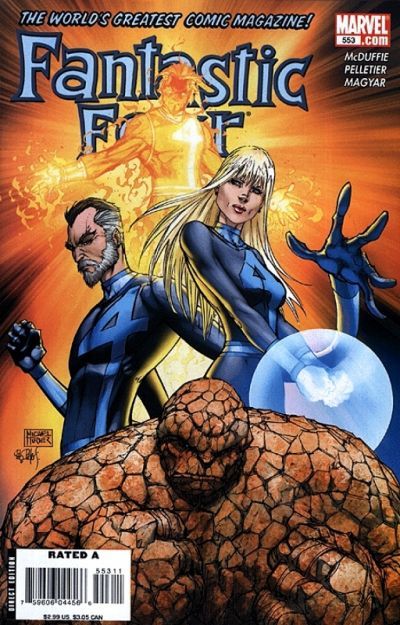 Fantastic Four, Vol. 3 #553A Michael Turner Regular