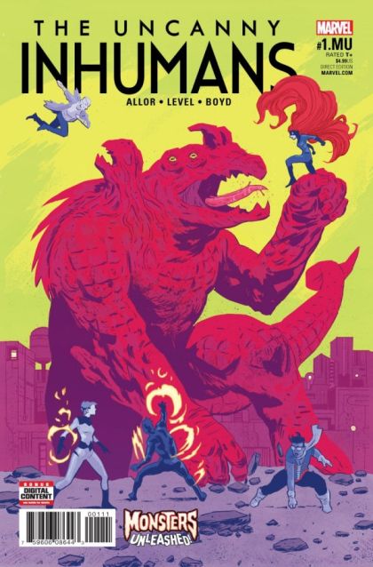 The Uncanny Inhumans #1.MU-A Michael Walsh Regular