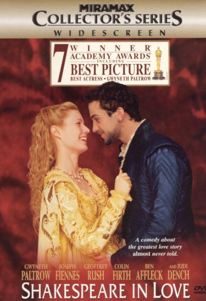 Shakespeare in Love (1998) Special Edition - DVD