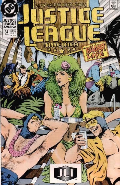 Justice League / International / America #34A Direct Edition