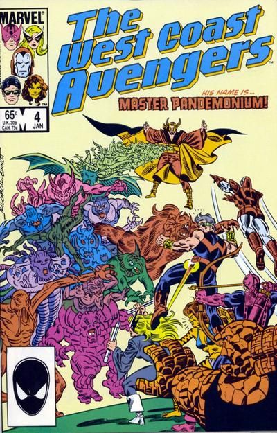 The West Coast Avengers, Vol. 2 #4A Direct Edition