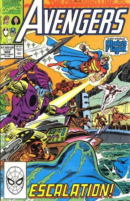 The Avengers, Vol. 1 #322A Direct Edition