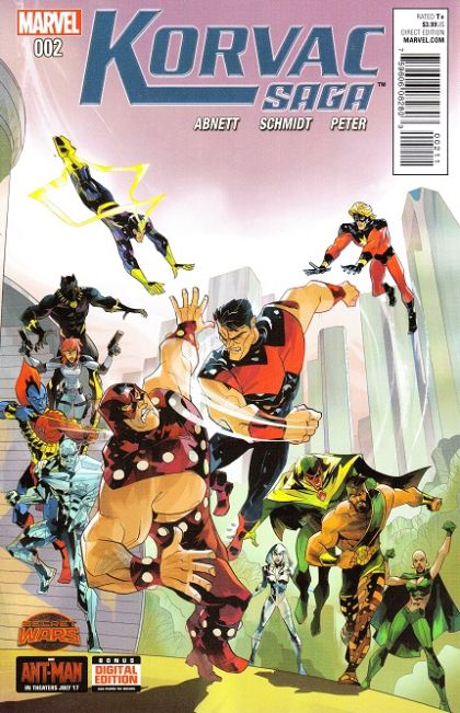 Korvac Saga #2A Otto Schmidt Cover