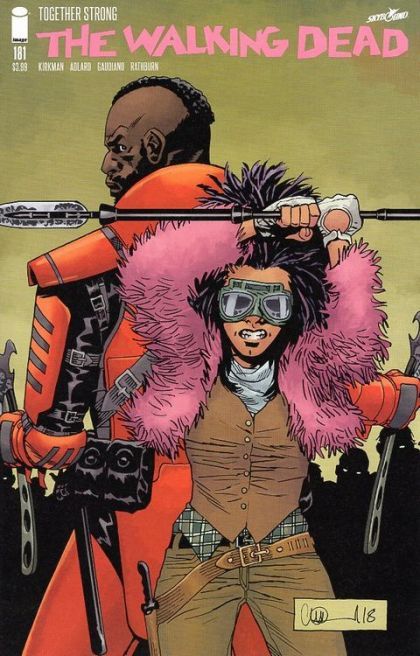 The Walking Dead #181A Regular Charlie Adlard & Dave Stewart Cover