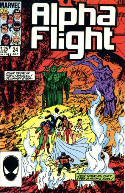 Alpha Flight, Vol. 1 #24A Direct Edition