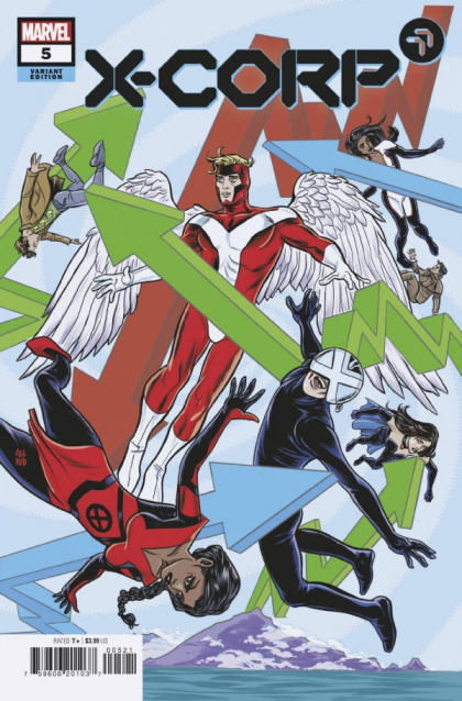 X-Corp, Vol. 1 #5B Variant Michael Allred Cover