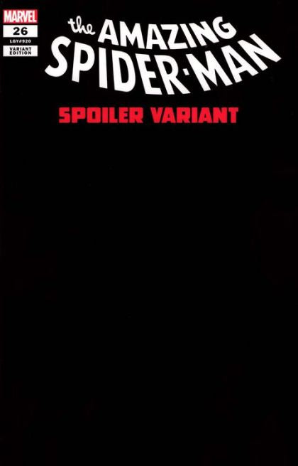 The Amazing Spider-Man, Vol. 6 #26D Gary Frank Spoiler Variant