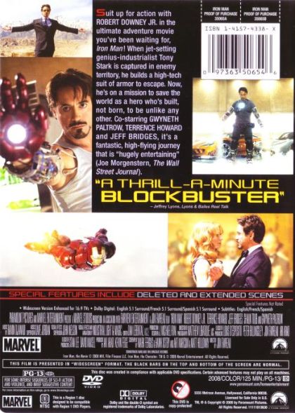 Iron Man (2008) Ultimate 2-Disc Edition - DVD