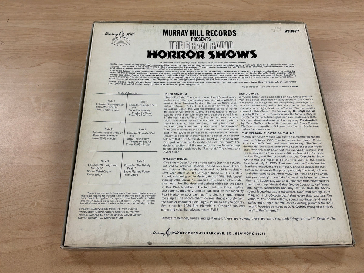 The Great Radio Horror Shows