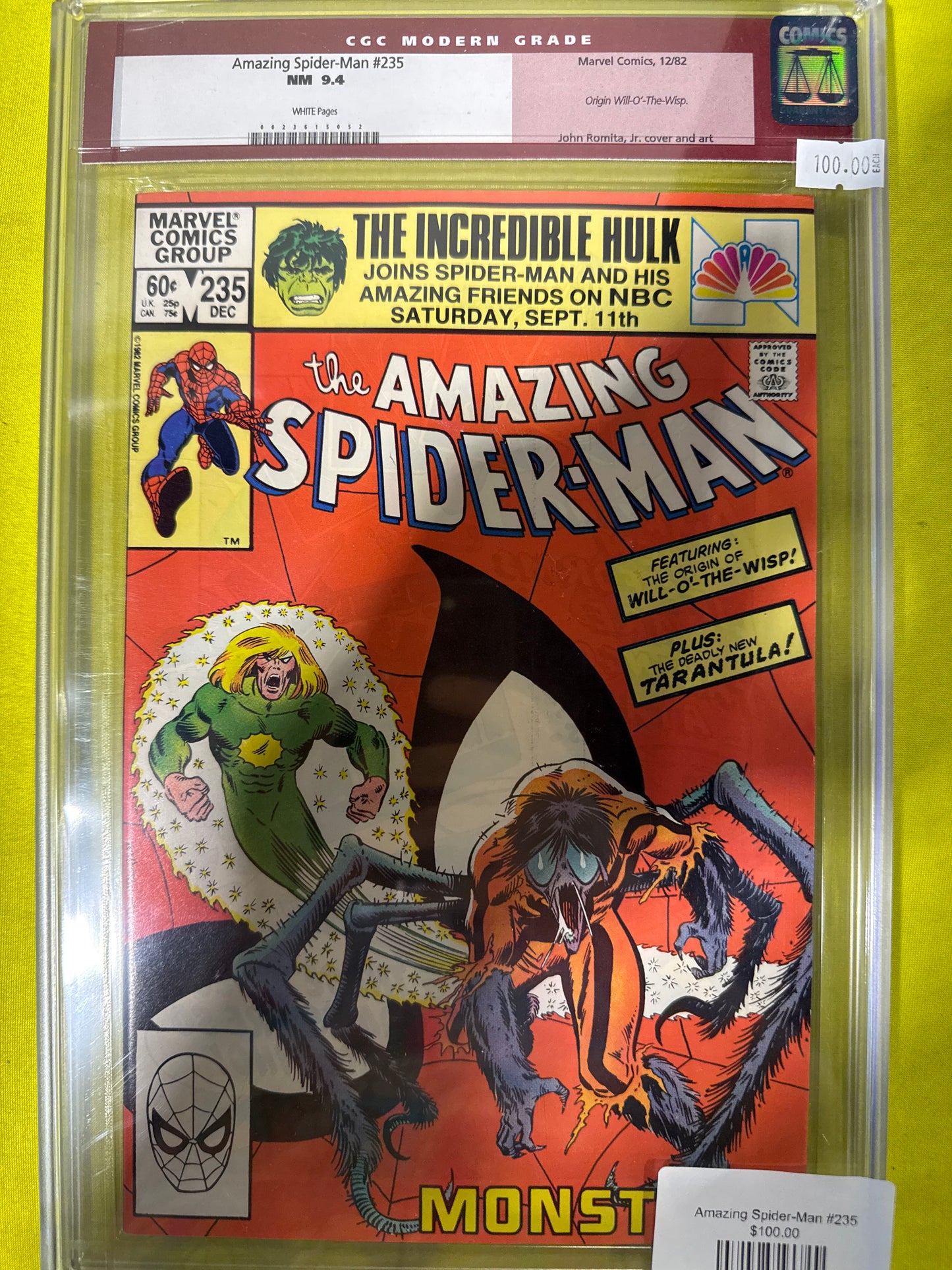 Amazing Spider-man #235 CGC 9.4 (red label)