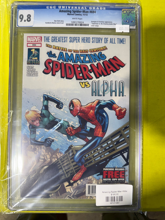 Amazing Spider-Man #694 CGC 9.8