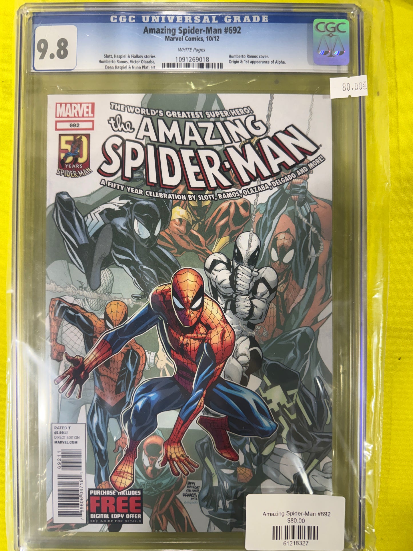 Amazing Spider-man #692 CGC 9.8