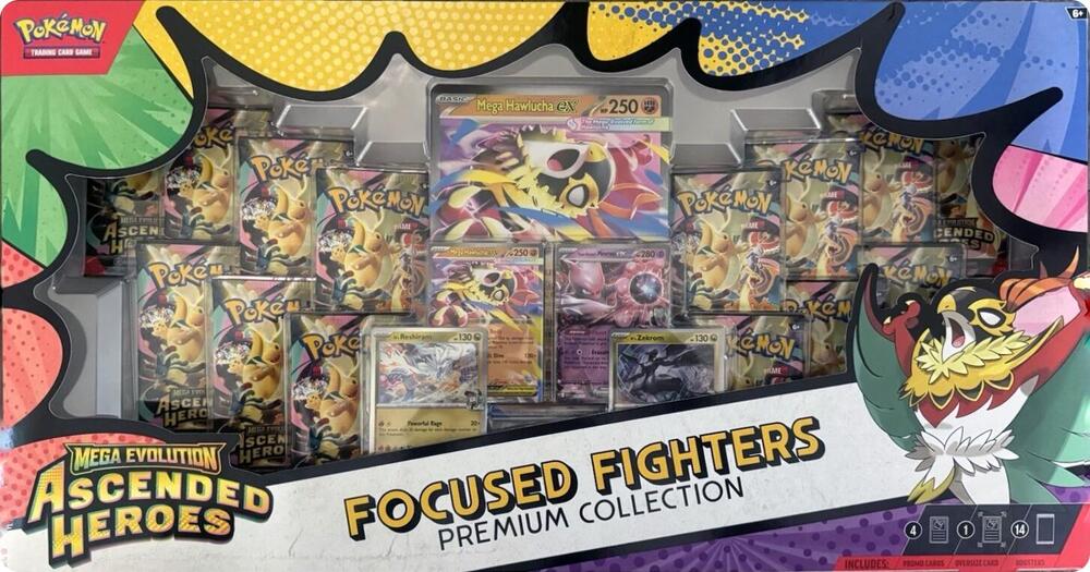 Ascended Heros Focused Fighters Premium Collection Box