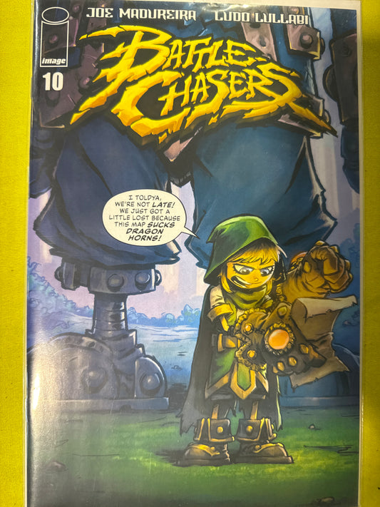 Battle Chasers #10- Skottie Young cover