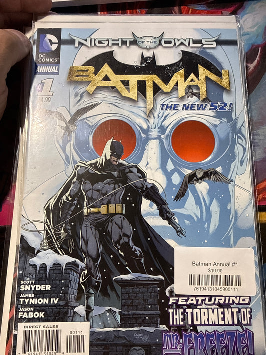 Batman Annual #1 the new 52